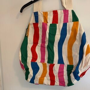 Nooworks Colorful Striped Tote Bag